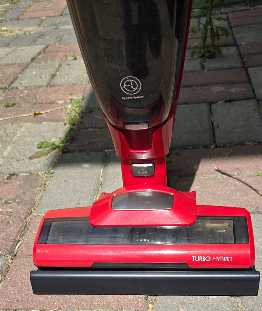 Odkurzacz pionowy Klarstein TurboHybrid czerwony