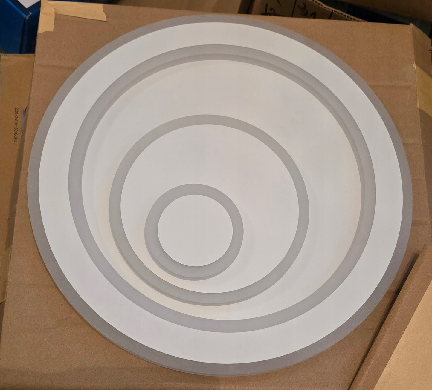 Plafon Kaoli biały śr. 37 cm Led INSPIRE