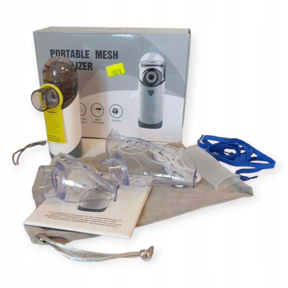 Nebulizator Inhalator Przenośny Zestaw