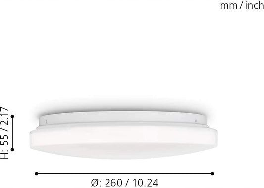 NOWOCZESNA LAMPA WISZĄCA PLAFON ŻYRANDOL LED BIAŁY OKRĄGŁA