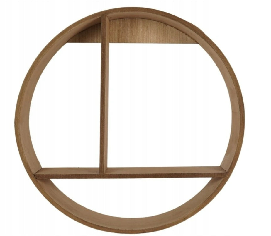 Półka płyta MDF Home Accents 37 x 7,5 cm odcienie brązu