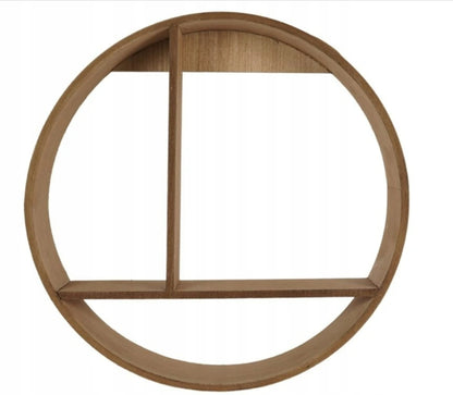 Półka płyta MDF Home Accents 37 x 7,5 cm odcienie brązu