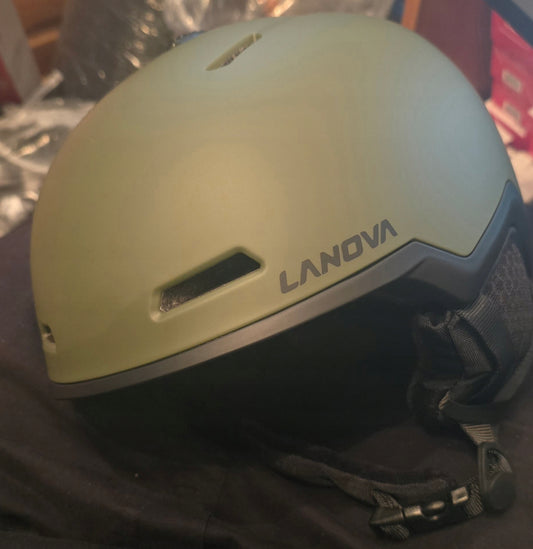 Kask narciarski olive matt 55-58 cm
