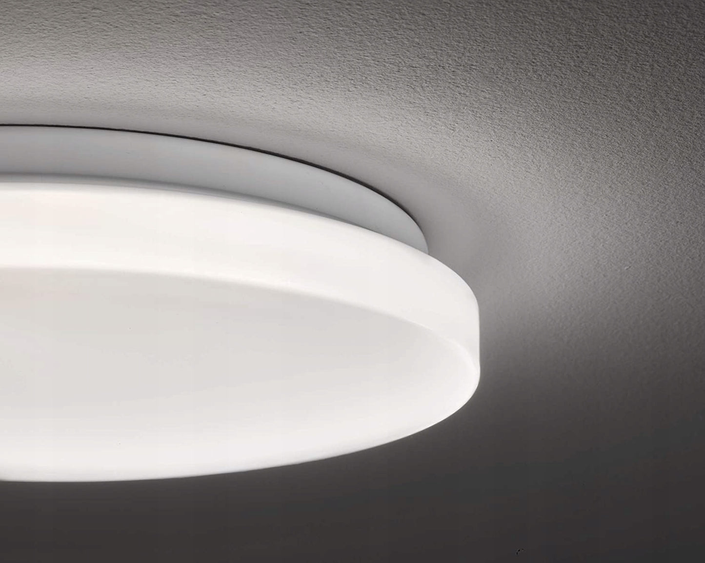 NOWOCZESNA LAMPA WISZĄCA PLAFON ŻYRANDOL LED BIAŁY OKRĄGŁA