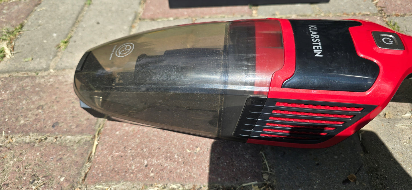Odkurzacz pionowy Klarstein TurboHybrid czerwony