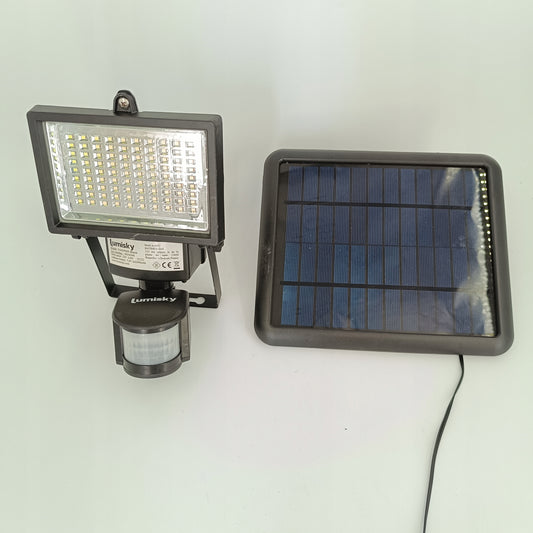 Lampa uliczna lumi 1000 W 200 lm zasilanie solarne