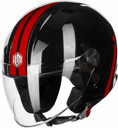 Kask Motocyklowy RETRO ILM WT-506 Jet rozmiar M
