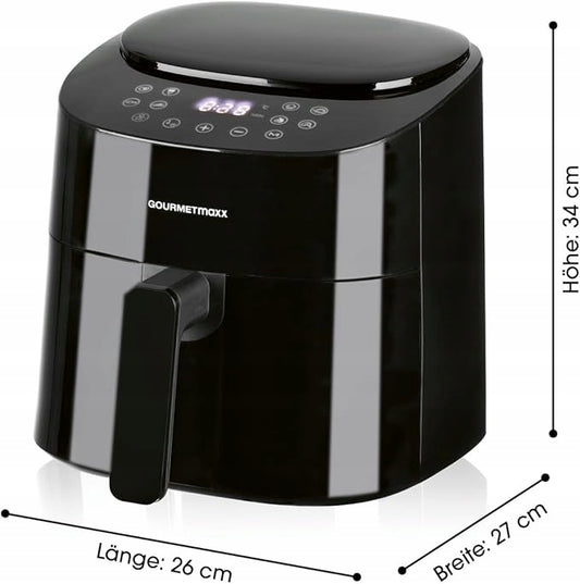 GOURMETmaxx Frytkownica na gorące powietrze Digital 4 l 1400 W