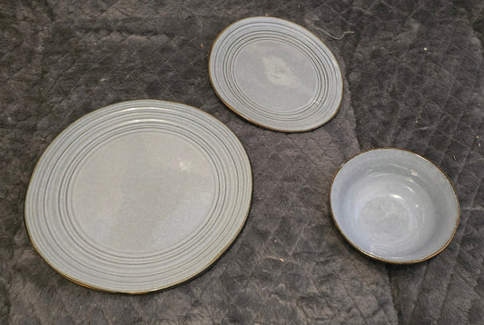 Serwis obiadowy Richmount 12 szt. - ceramiczne