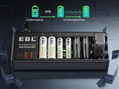 Ładowarka do akumulatorków EBL PJ-N806N