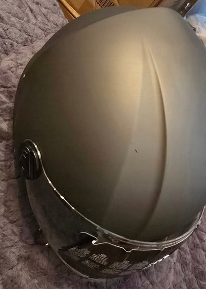 Kask Motocyklowy ILM WT-506 Jet Szary romiar L - Komfort i Bezpieczeństwo
