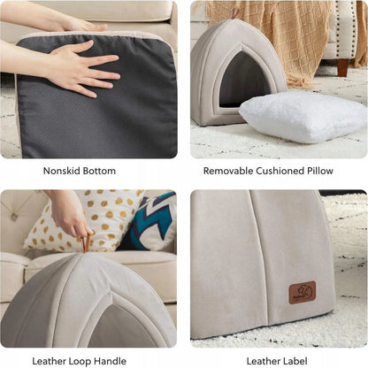 BEDSURE BUDKA DOMEK DLA KOTA KOTÓW 35X35CM