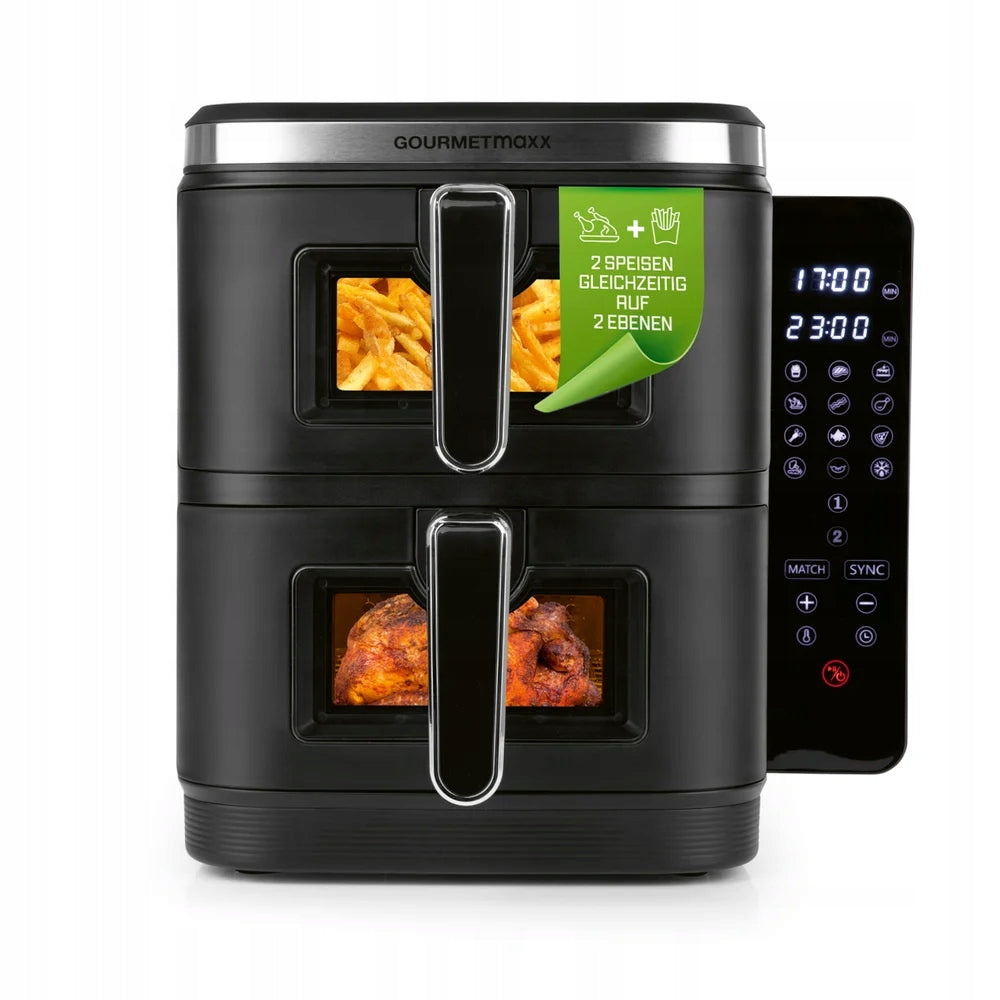 Frytkownica beztłuszczowa Gourmetmaxx  2800 W 9 l