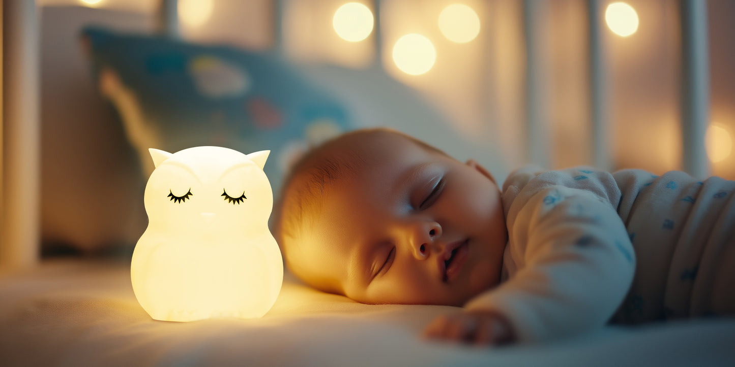 Lampka nocna Redleaf biały