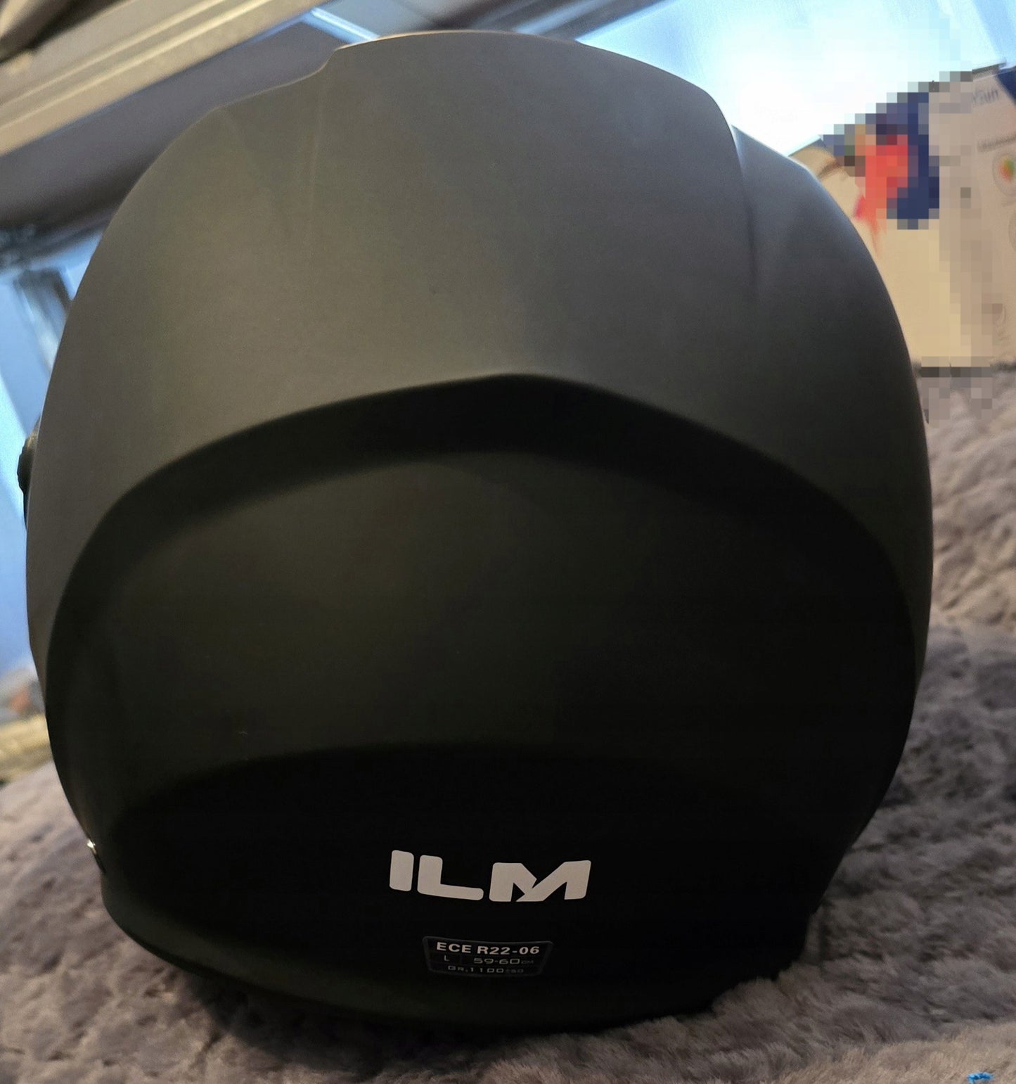 Kask Motocyklowy ILM WT-506 Jet Czarny, rozmiar L- Komfort i Bezpieczeństwo