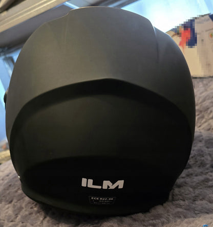 Kask Motocyklowy ILM WT-506 Jet Czarny, rozmiar L- Komfort i Bezpieczeństwo