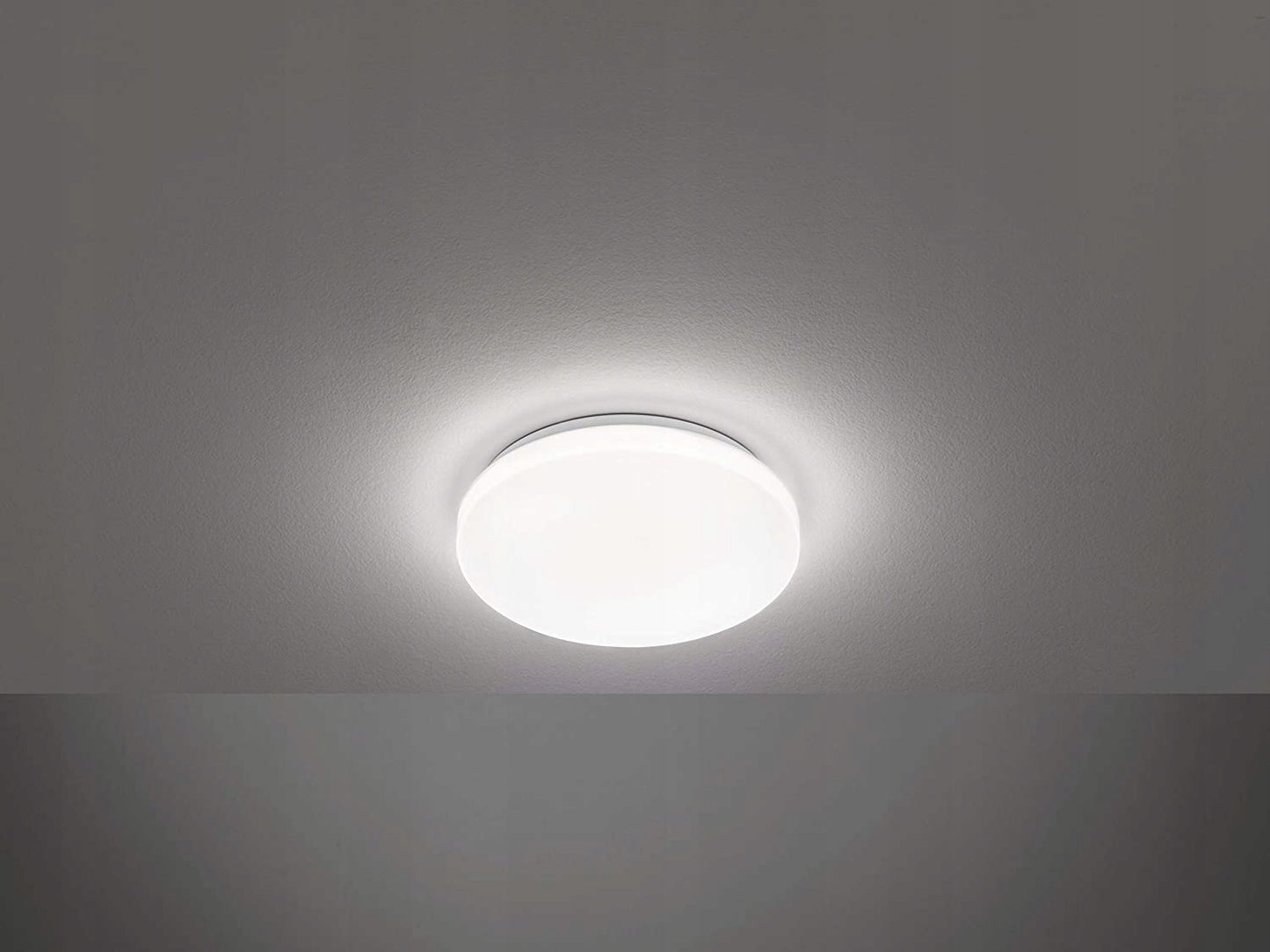 NOWOCZESNA LAMPA WISZĄCA PLAFON ŻYRANDOL LED BIAŁY OKRĄGŁA
