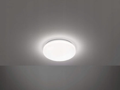 NOWOCZESNA LAMPA WISZĄCA PLAFON ŻYRANDOL LED BIAŁY OKRĄGŁA