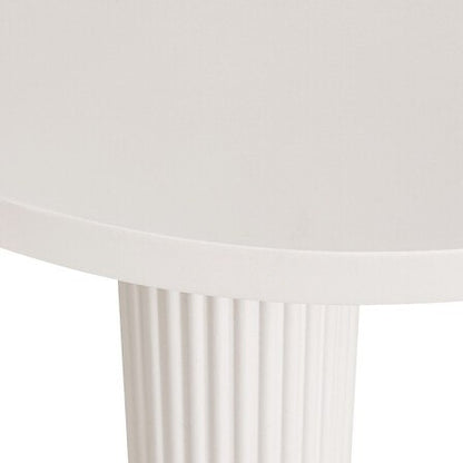 Stolik kawowy Design okrągły 70 x 70 x 35cm kaszmir