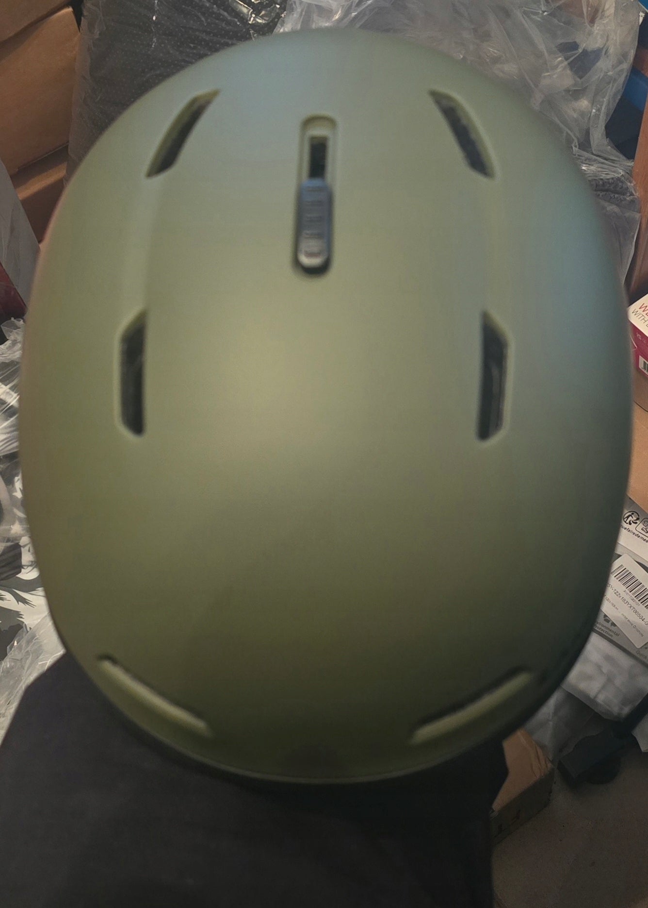 Kask narciarski olive matt 55-58 cm